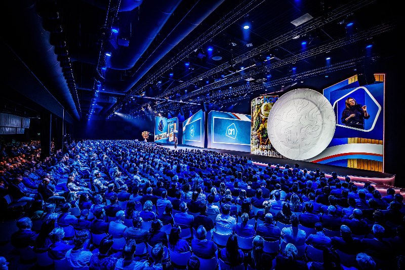 Albert Heijn Conference, Nieuwegein, The Netherlands, 2024 · Corporate photography