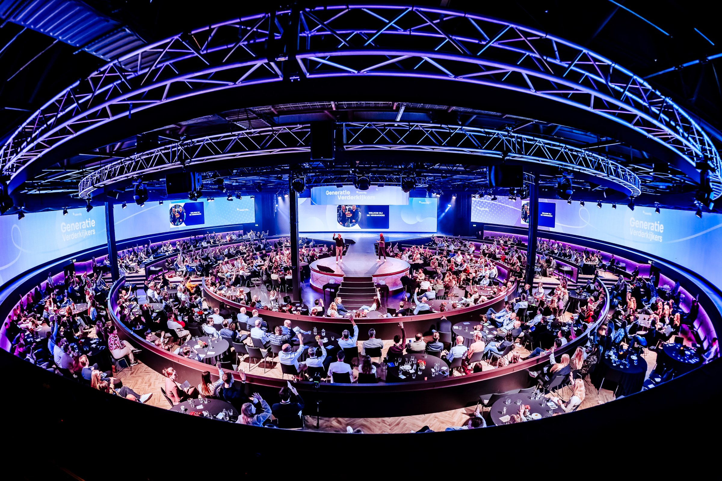 Baker Tilly Generations 2024: crowd in front of the stage in Hilversum