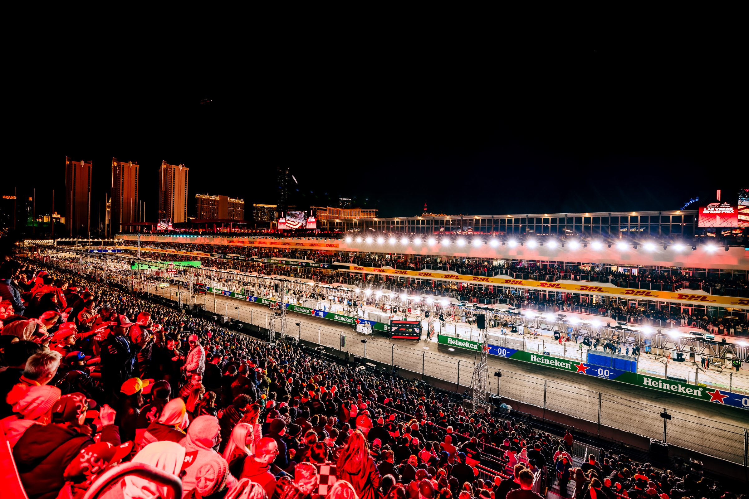 F1 Las Vegas Grand Prix event photography