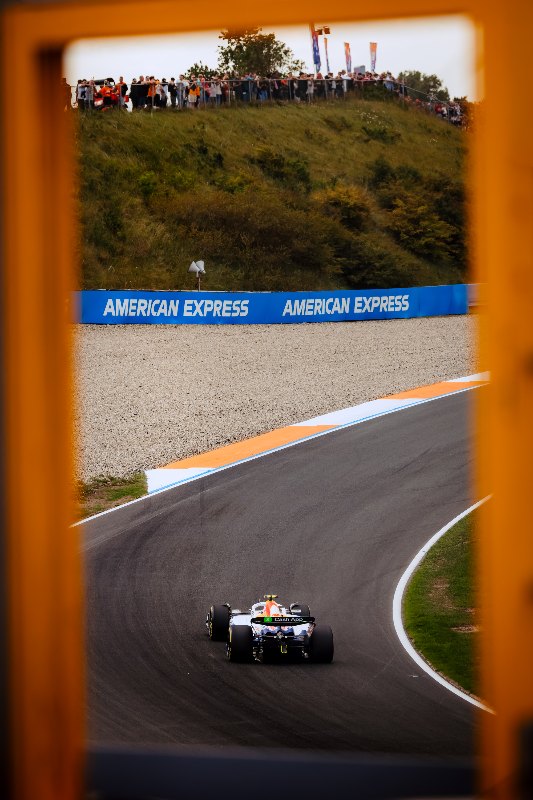 F1 Dutch Grand Prix 2025: moment from the show in Zandvoort