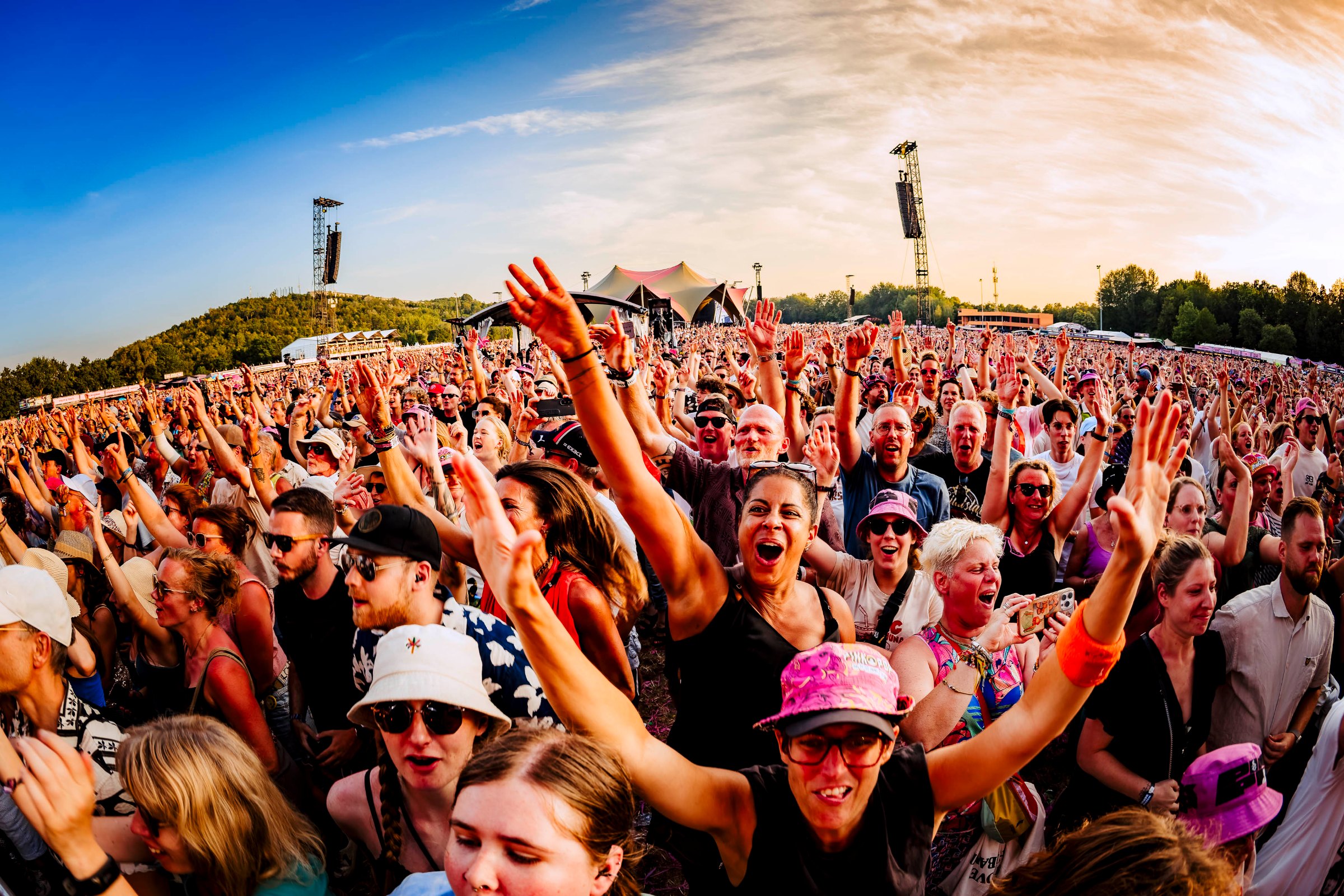 Pinkpop Festival 2026: moment from the show in Landgraaf